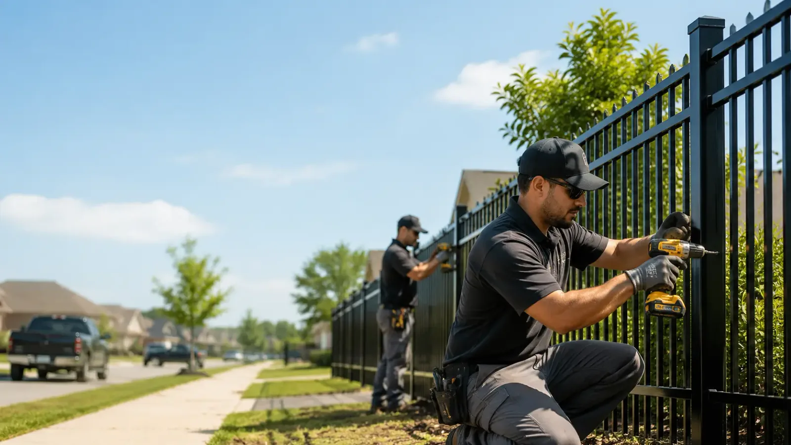 Metal Fence Installation in La Plata, MD
